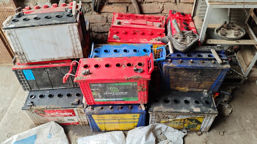 Used lead acid batteries G-Power Leader Eastman