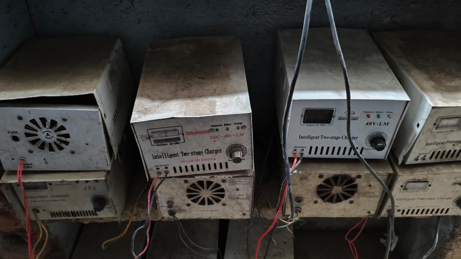 48V intelligent two-stage charger units