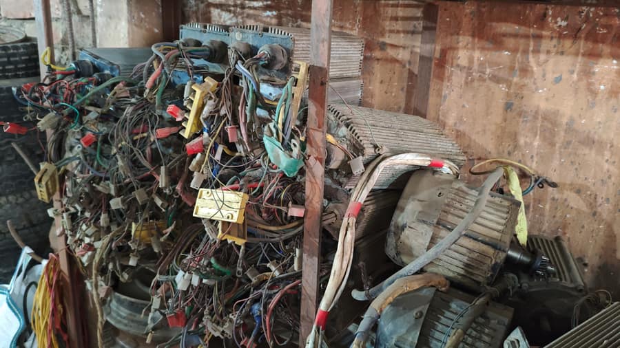 Wiring harness and controller units